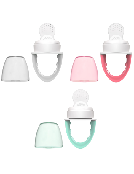 Alimentador antiahogo de silicona 4M+ | Dr Brown's - Nappy.es