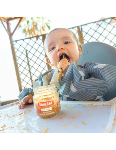 Oferta Potito manzana, naranja y zanahoria ecológica tarrito 130g. +6M