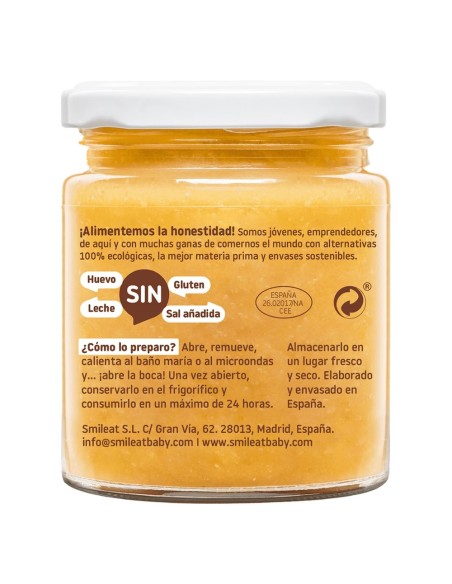 Oferta Potito pollo con arroz ecológico tarrito 230g. +6M Smileat