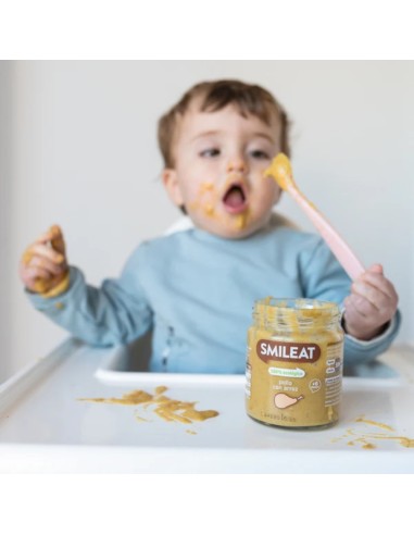 Oferta Potito pollo con arroz ecológico tarrito 230g. +6M Smileat