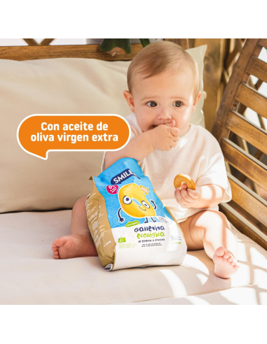 Galletas de espelta con manzana ecológica | Smileat - Nappy.es