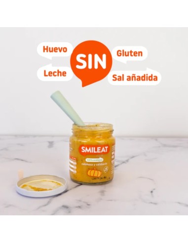 Oferta Potito calabaza y calabacín ecológico tarrito 230g. +6M Smileat