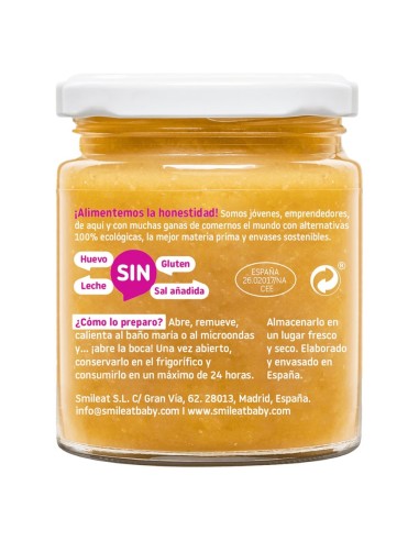 Oferta Potito pavo con verduras ecológico tarrito 230g. +6M Smileat