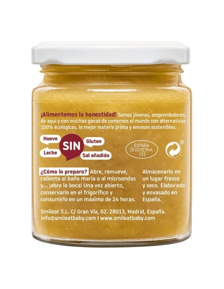 Oferta Potito ternera con verduras ecológico tarrito 230g. +6M Smileat