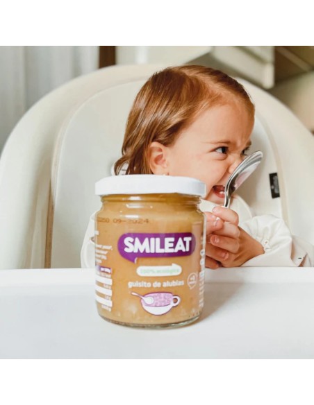 Oferta Potito guisito de alubias ecológico tarrito 230g. +6M Smileat