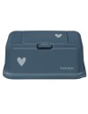 Caja toallitas azul con corazón - Funkybox