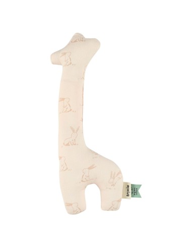 sonajero-jirafa-trixie-2.jpg – Detalle del tejido suave.