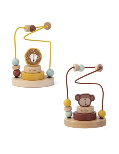 laberinto-cuentas-madera-trixie-1.jpg – Vista frontal del juguete.