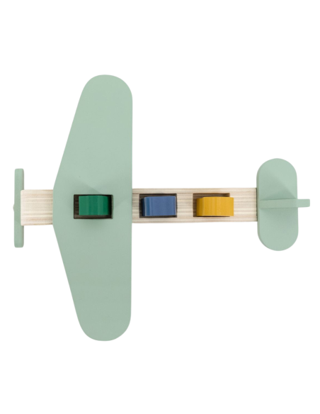 avion-animales-madera-trixie-3.jpg – Niño/a jugando con el avión.