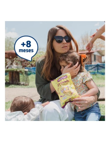 Oferta Pack 3 uds. Smilitos de maíz bolsa 38g. +8M Smileat