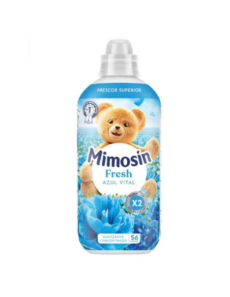 suavizante-concentrado-azul-vital-mimosin-1.jpg – Vista frontal del envase.