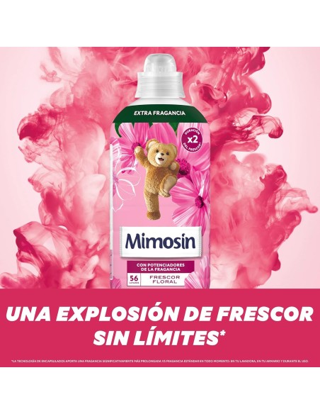 suavizante-concentrado-frescor-floral-mimosin-4.jpg – Logotipo Mimosín con el osito.