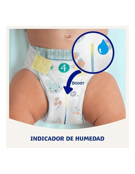 Pañales Dodot Sensitive Extra Talla 4+ (10–15 kg) – 48 Uds