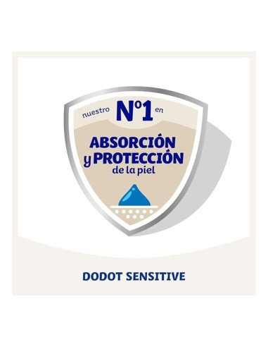 Pañales Dodot Sensitive Extra Talla 4+ (10–15 kg) – 48 Uds