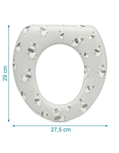 Reductor WC acolchado (+12 m) -  kiokids