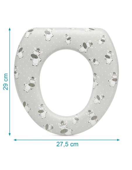 Reductor WC acolchado (+12 m) -  kiokids