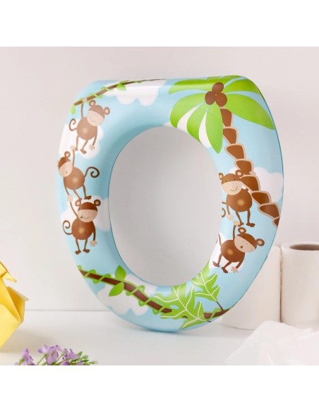 Reductor WC acolchado (+12 m) -  kiokids