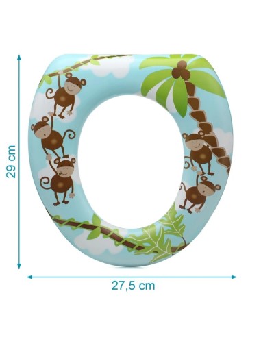 Reductor WC acolchado (+12 m) -  kiokids