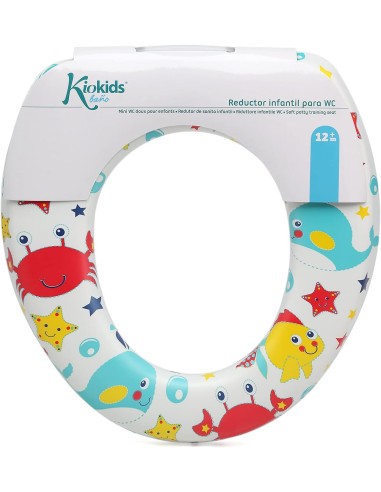 Reductor WC acolchado (+12 m) -  kiokids