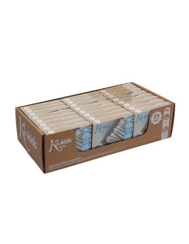 Caja de bastoncillos de algodón 100 uds. Kiokids