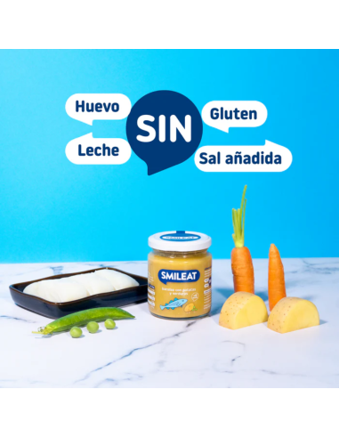 Tarrito bacalao con verduras | Smileat - Nappy.es