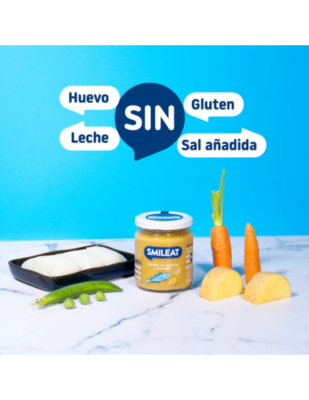 Tarrito bacalao con verduras | Smileat - Nappy.es