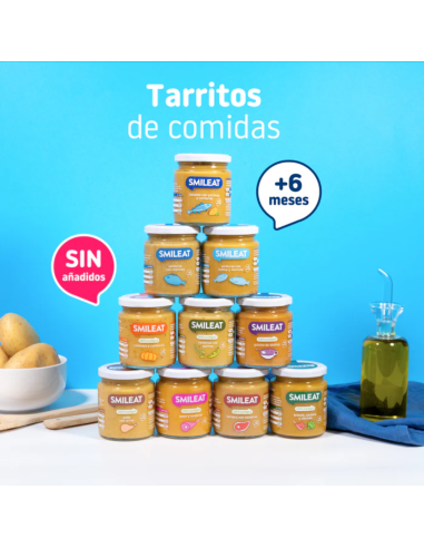 Tarrito bacalao con verduras | Smileat - Nappy.es