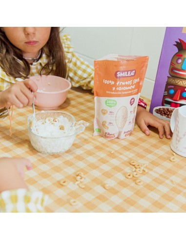 Oferta Mix frutos secos y cacahuete ECO 200g. +6M Smileat