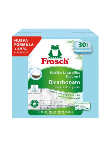 Oferta Pastillas Lavavajillas Todo en 1 con Bicarbonato (30 uds.) - Fr