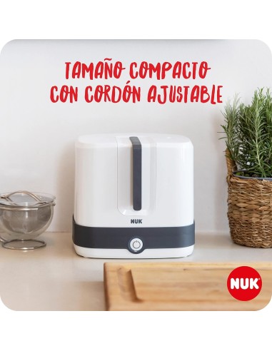 Esterilizador de biberones a vapor Vario. NUK