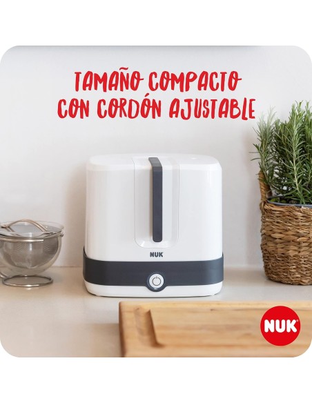 Esterilizador de biberones a vapor Vario. NUK