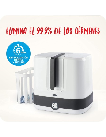 Esterilizador de biberones a vapor Vario. NUK