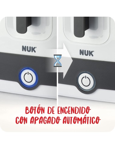Esterilizador de biberones a vapor Vario. NUK