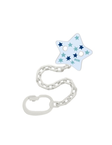 Cadena sujeta chupetes Tritan. NUK