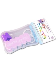KIT DE TIJERAS + LIMA DE UÑAS BABY NAILS + 20 RECAMBIOS 2