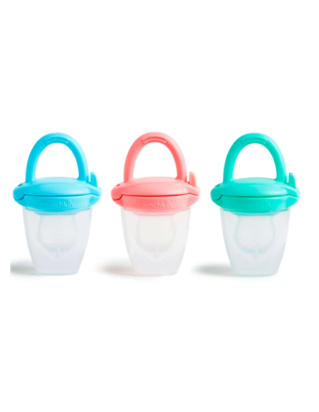 Munchkin Baby Food Feeder Alimentador Seguridad Silicona | nappy