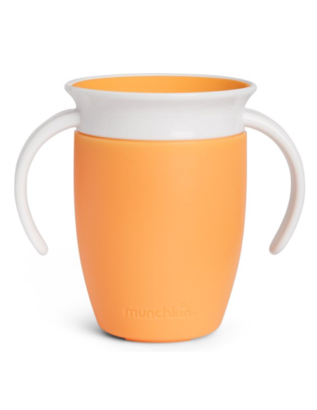 Taza antigoteo Miracle 360º con asas 200ml | Munchkin - Nappy.eS