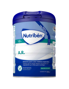 Leche de fórmula especial AR 800 gr | Nutribén - Nappy.es