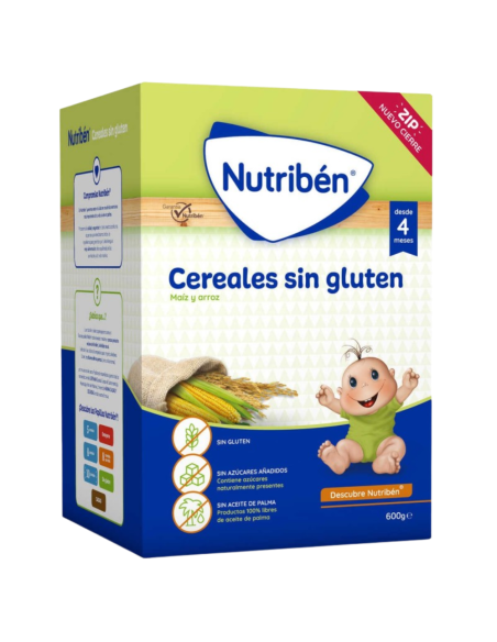 Cereales sin gluten 600 gr | Nutribén - Nappy.es