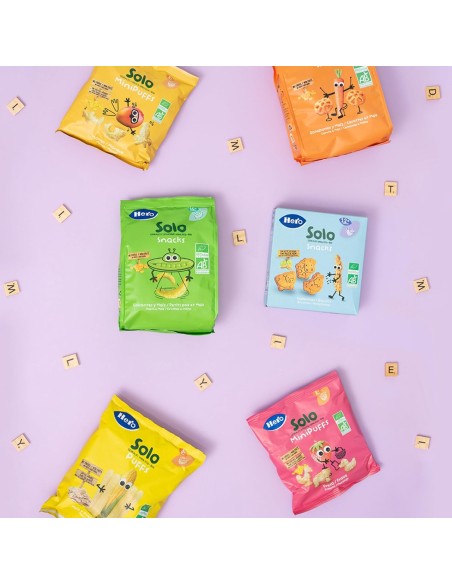 Oferta Snack de maíz y avena BIO 25g. +8M Hero Solo