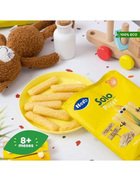 Oferta Snack de maíz y avena BIO 25g. +8M Hero Solo