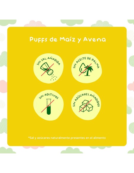 Oferta Snack de maíz y avena BIO 25g. +8M Hero Solo