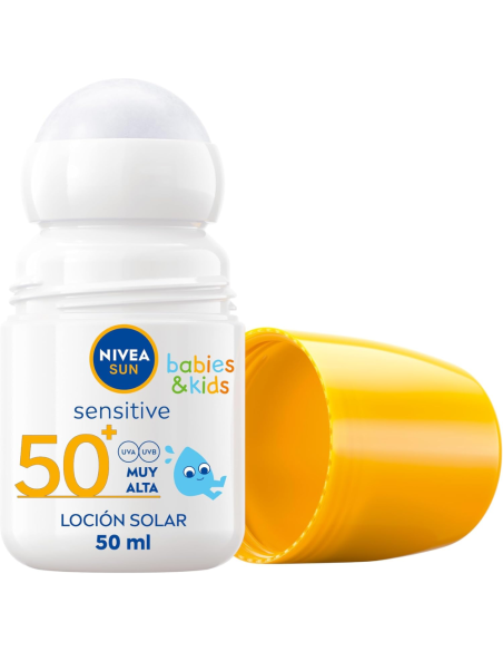 Roll-On Solar Sensitive SPF 50+ 50ml - NIVEA Sun Kids