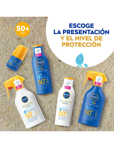 Roll-On Solar Sensitive SPF 50+ 50ml - NIVEA Sun Kids