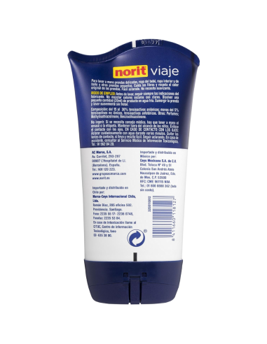 Detergente a mano prendas delicadas tubo 100ml | Norit - Nappy.es