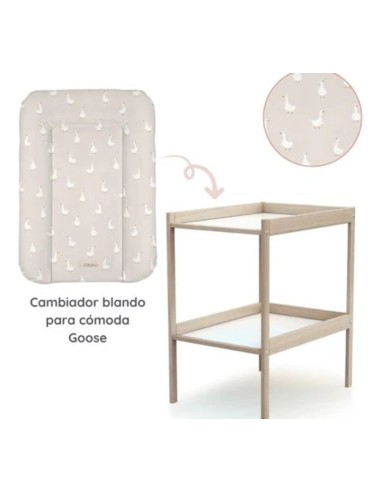 Oferta Cambiador blando  70x50 cm. Modelo patos - Albero Mio