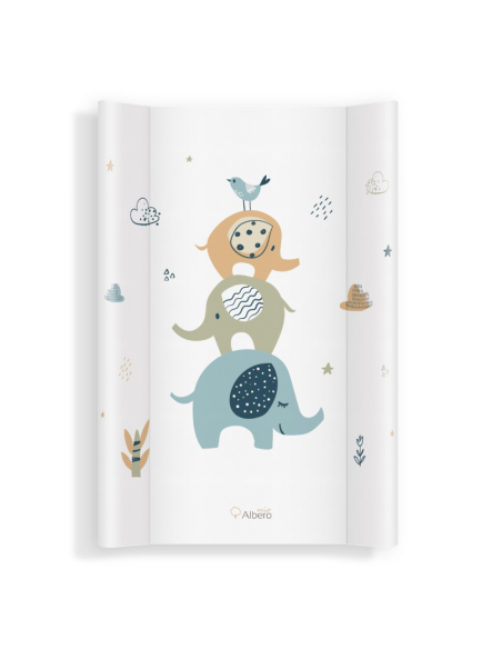 Cambiador blando 70x47cm modelo elefante | Albero Mio - Nappy.es
