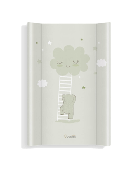 Cambiador blando 70x47cm modelo nube menta | Albero Mio - Nappy.es