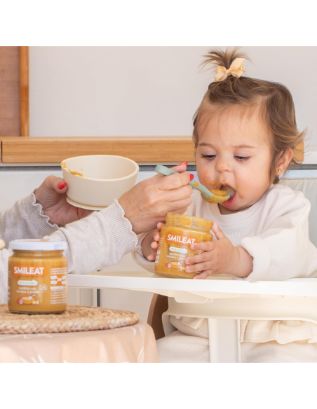 Tarrito ecológico de cocidito con ternera y jamón | Smileat - Nappy.es