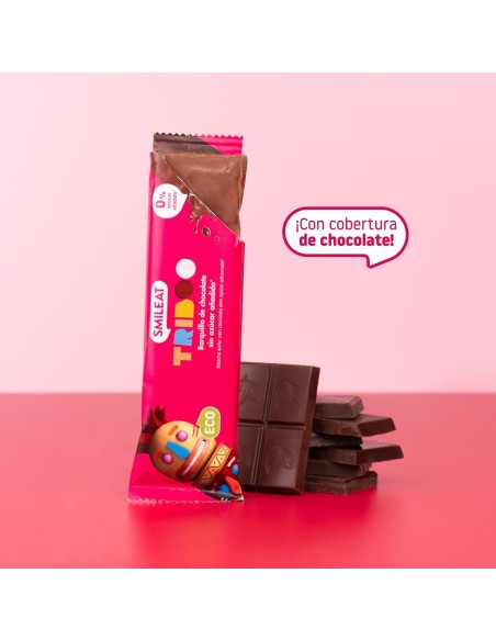 Oferta Barquillo TRIBOO recubierto de chocolate 40g. Smileat